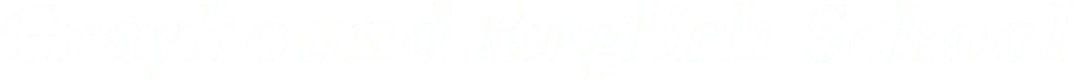 grayhound english school